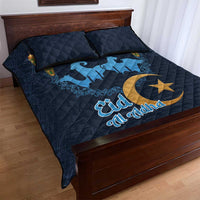 Algeria Happy Eid Mubarak Quilt Bed Set Eid Al-Adha