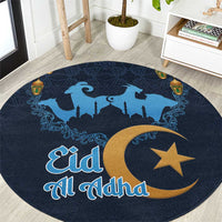 Algeria Happy Eid Mubarak Round Carpet Eid Al-Adha