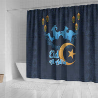Algeria Happy Eid Mubarak Shower Curtain Eid Al-Adha