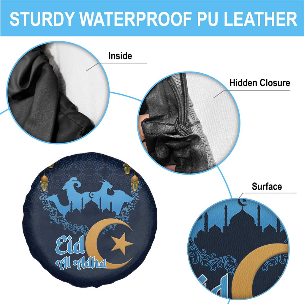 Algeria Happy Eid Mubarak Spare Tire Cover Eid Al-Adha