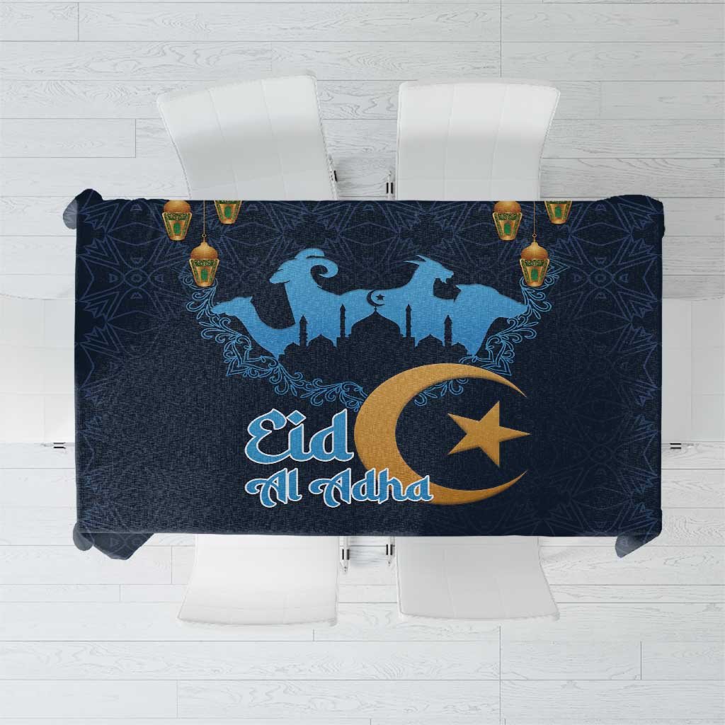 Algeria Happy Eid Mubarak Tablecloth Eid Al-Adha