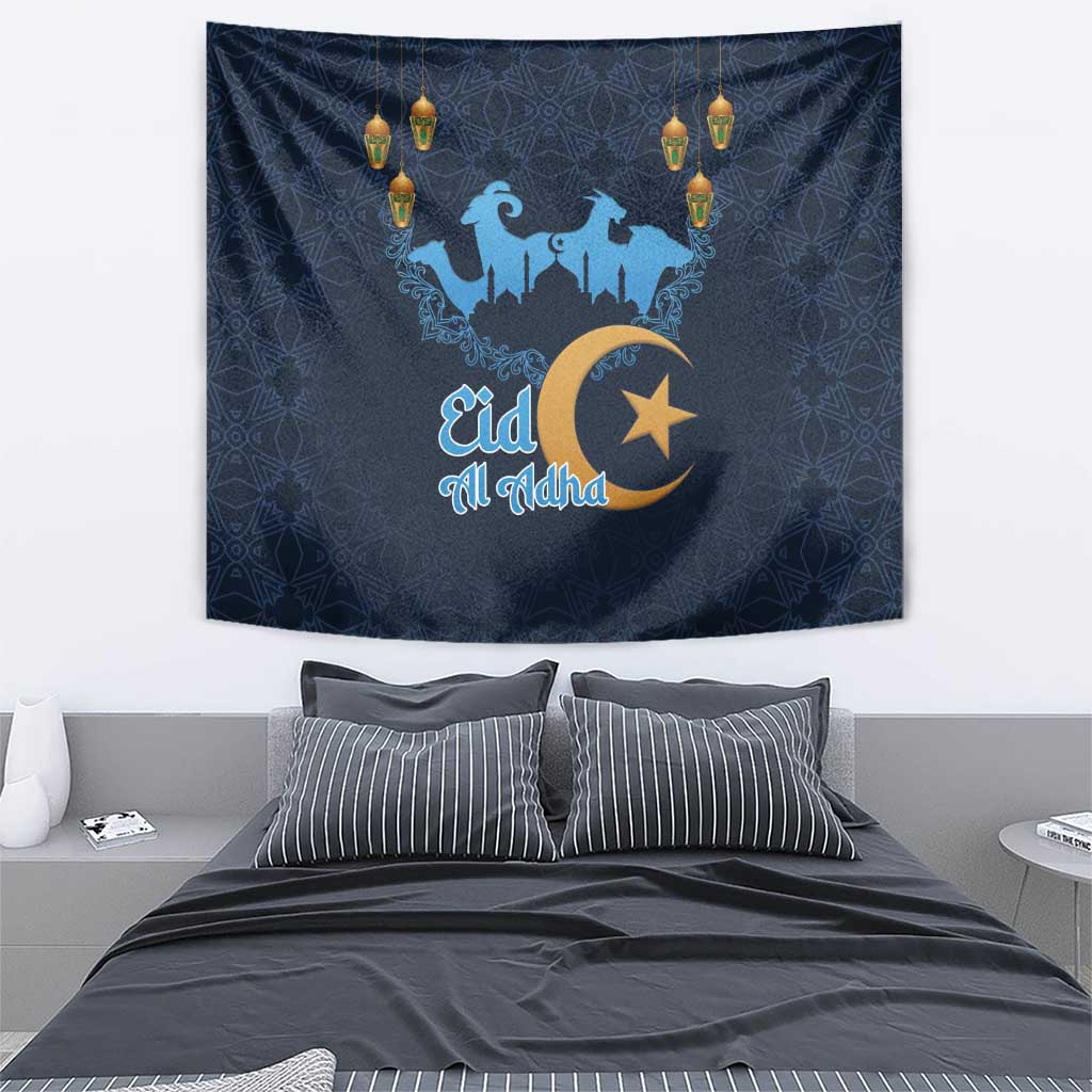 Algeria Happy Eid Mubarak Tapestry Eid Al-Adha