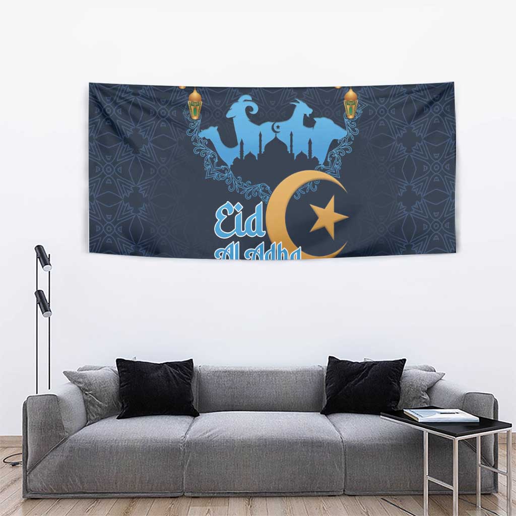 Algeria Happy Eid Mubarak Tapestry Eid Al-Adha