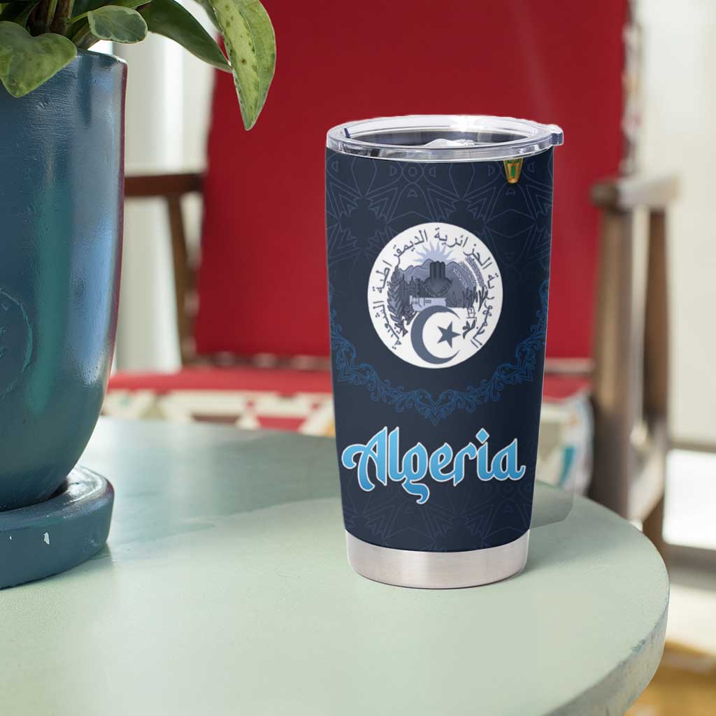 Algeria Happy Eid Mubarak Tumbler Cup Eid Al-Adha