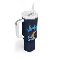Algeria Happy Eid Mubarak Tumbler With Handle Eid Al-Adha