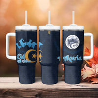 Algeria Happy Eid Mubarak Tumbler With Handle Eid Al-Adha