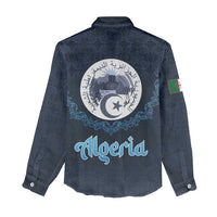 Algeria Happy Eid Mubarak Women Casual Shirt Eid Al-Adha