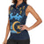 Algeria Happy Eid Mubarak Women Sleeveless Polo Shirt Eid Al-Adha