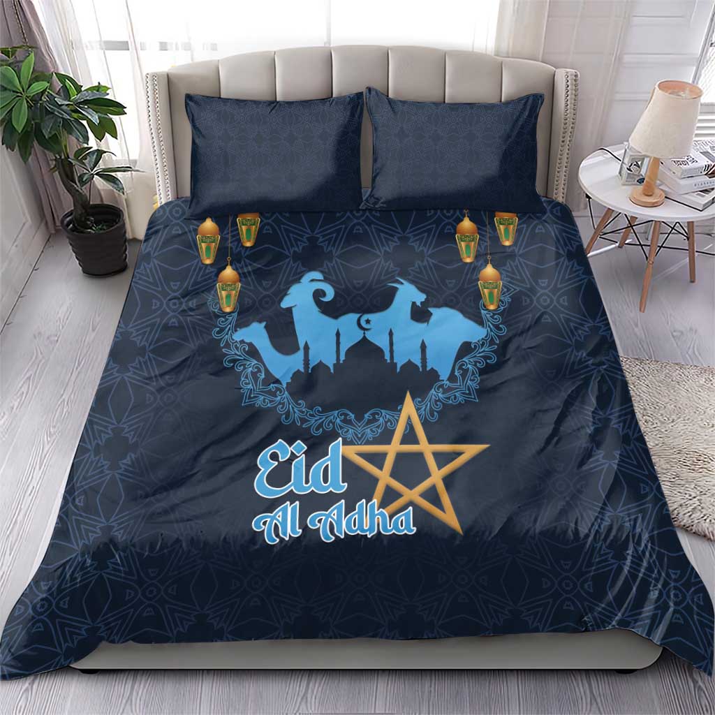 Morocco Happy Eid Mubarak Bedding Set Eid Al-Adha