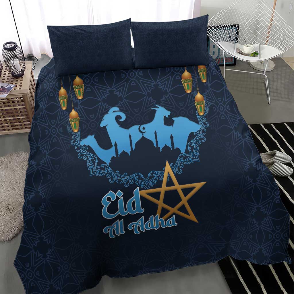 Morocco Happy Eid Mubarak Bedding Set Eid Al-Adha