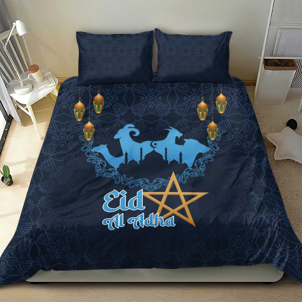 Morocco Happy Eid Mubarak Bedding Set Eid Al-Adha