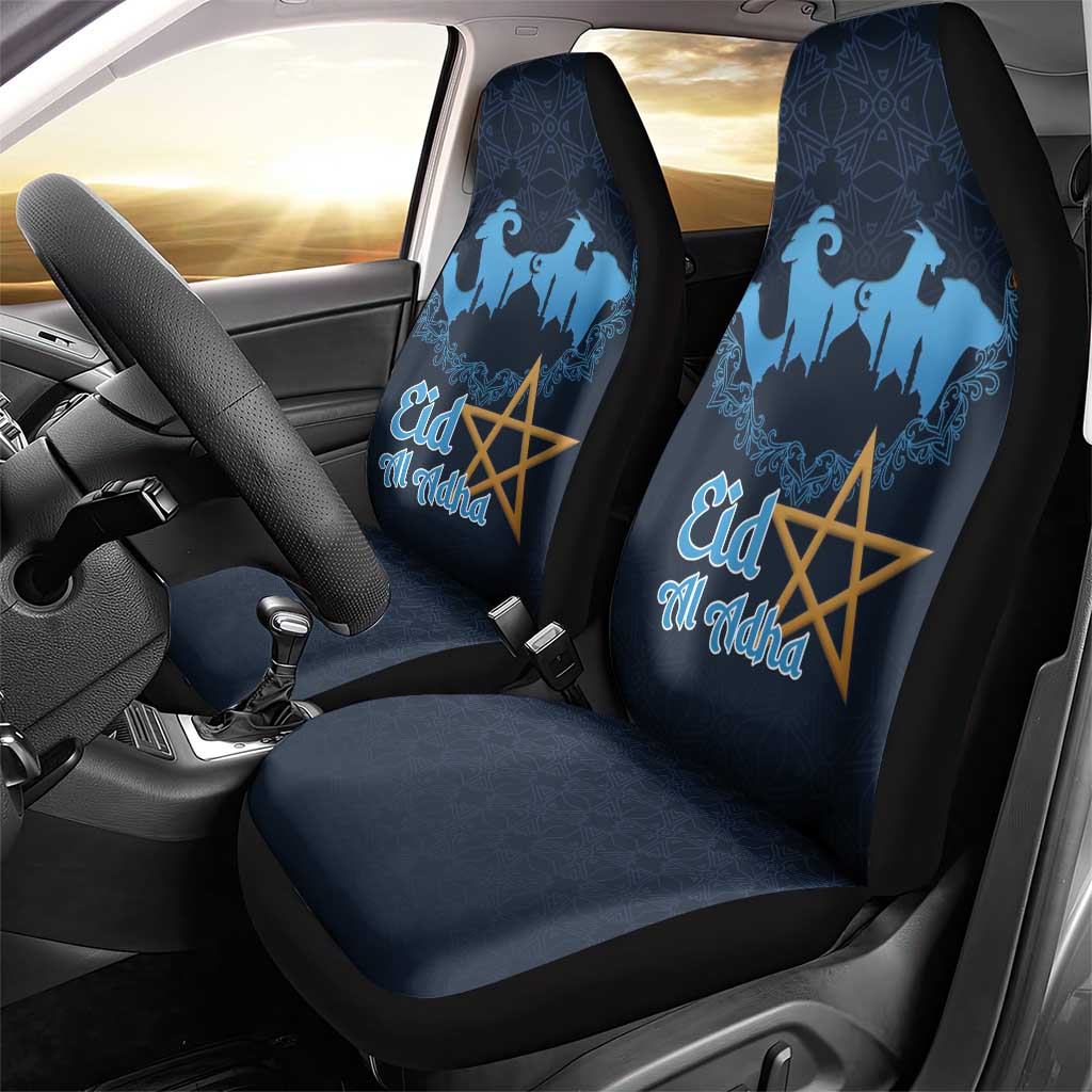 Morocco Happy Eid Mubarak Car Seat Cover Eid Al-Adha