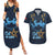 Morocco Happy Eid Mubarak Couples Matching Summer Maxi Dress and Hawaiian Shirt Eid Al-Adha