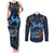 Morocco Happy Eid Mubarak Couples Matching Tank Maxi Dress and Long Sleeve Button Shirt Eid Al-Adha