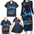 Morocco Happy Eid Mubarak Family Matching Long Sleeve Bodycon Dress and Hawaiian Shirt Eid Al-Adha