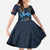 Morocco Happy Eid Mubarak Family Matching Off The Shoulder Long Sleeve Dress and Hawaiian Shirt Eid Al-Adha