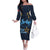 Morocco Happy Eid Mubarak Family Matching Off The Shoulder Long Sleeve Dress and Hawaiian Shirt Eid Al-Adha