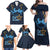 Morocco Happy Eid Mubarak Family Matching Off Shoulder Maxi Dress and Hawaiian Shirt Eid Al-Adha