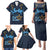 Morocco Happy Eid Mubarak Family Matching Puletasi and Hawaiian Shirt Eid Al-Adha