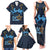 Morocco Happy Eid Mubarak Family Matching Tank Maxi Dress and Hawaiian Shirt Eid Al-Adha