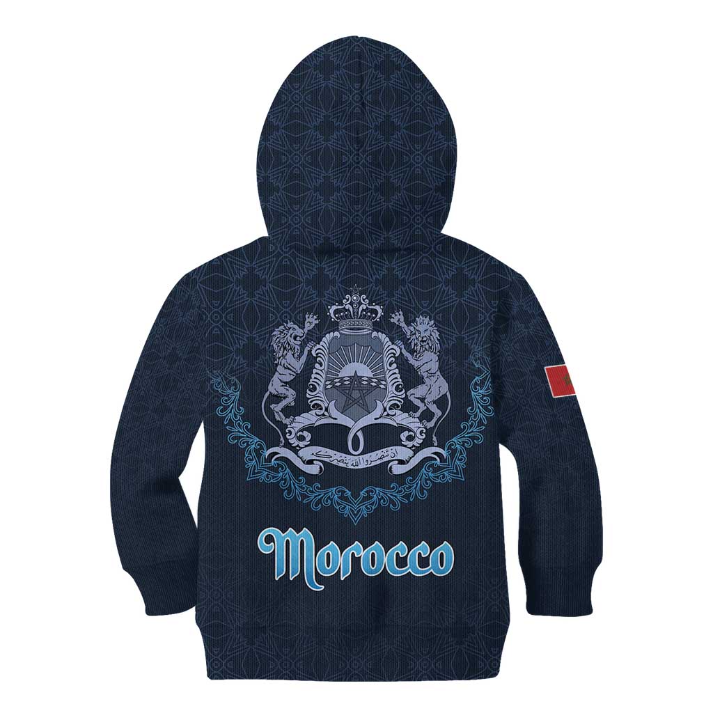 Morocco Happy Eid Mubarak Kid Hoodie Eid Al-Adha