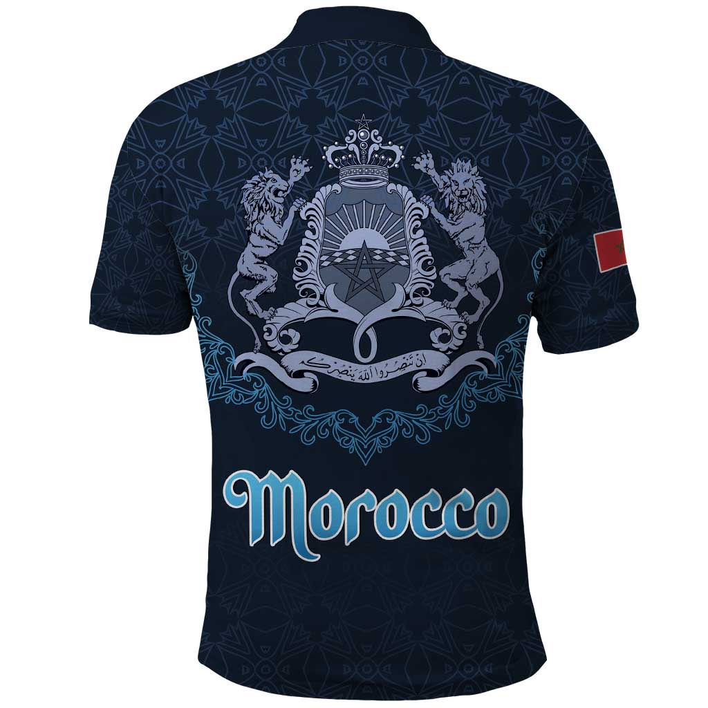 Morocco Happy Eid Mubarak Polo Shirt Eid Al-Adha