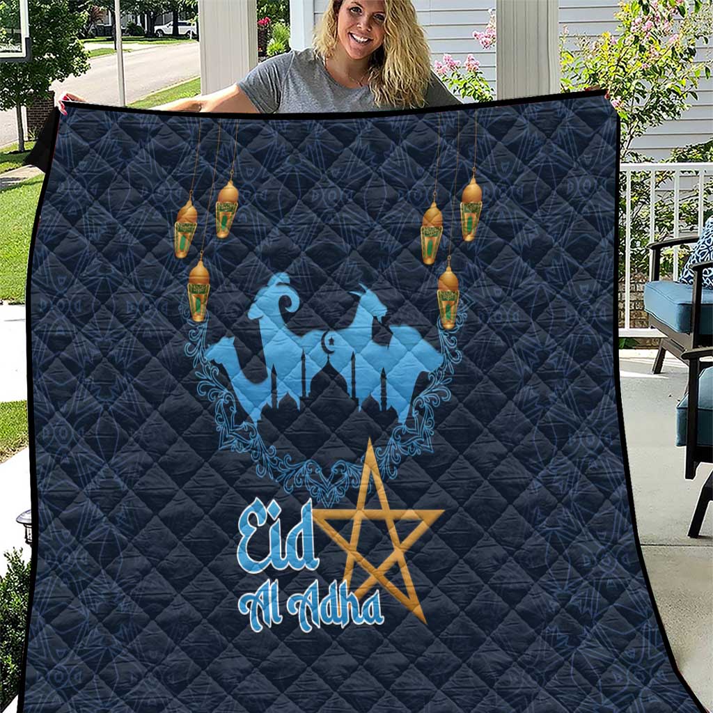 Morocco Happy Eid Mubarak Quilt Eid Al-Adha