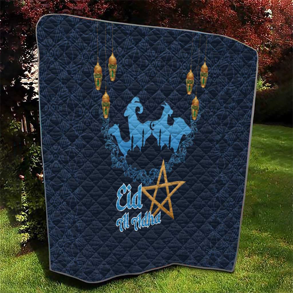 Morocco Happy Eid Mubarak Quilt Eid Al-Adha