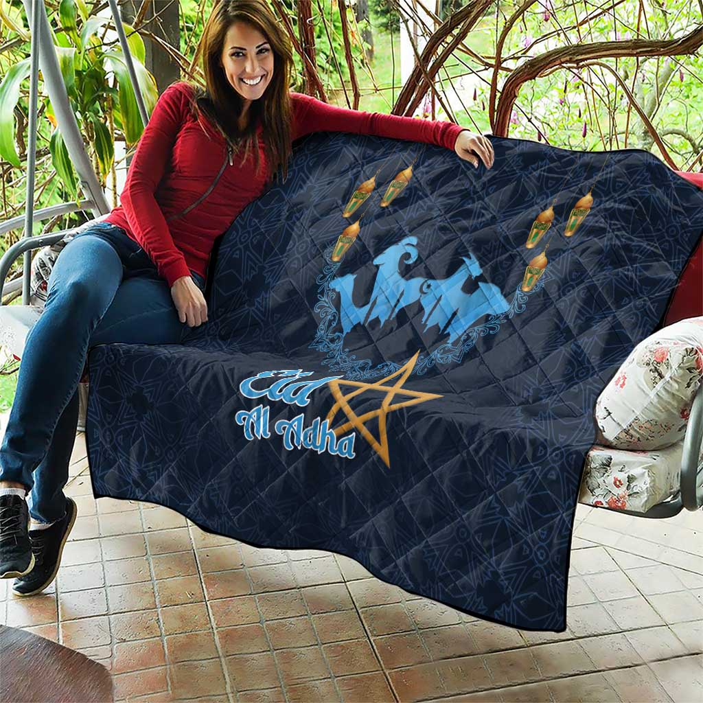 Morocco Happy Eid Mubarak Quilt Eid Al-Adha