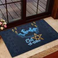 Morocco Happy Eid Mubarak Rubber Doormat Eid Al-Adha