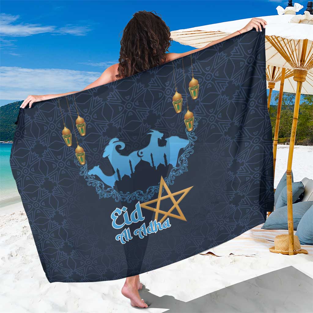 Morocco Happy Eid Mubarak Sarong Eid Al-Adha