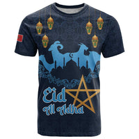 Morocco Happy Eid Mubarak T Shirt Eid Al-Adha