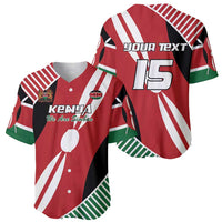 Custom Kenya Rugby Baseball Jersey Flag Style - Wonder Print Shop