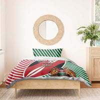 Custom Kenya Rugby Bedding Set Flag Style - Wonder Print Shop