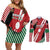 Custom Kenya Rugby Couples Matching Off Shoulder Short Dress and Long Sleeve Button Shirt Flag Style - Wonder Print Shop