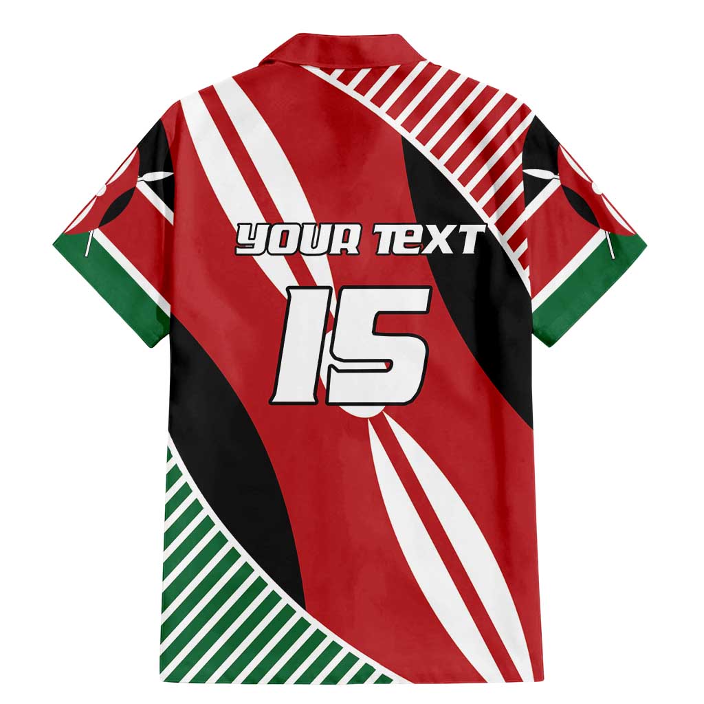 Custom Kenya Rugby Family Matching Mermaid Dress and Hawaiian Shirt Flag Style - Wonder Print Shop