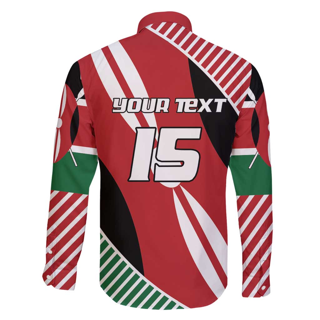 Custom Kenya Rugby Family Matching Mermaid Dress and Hawaiian Shirt Flag Style - Wonder Print Shop