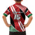 Custom Kenya Rugby Family Matching Off Shoulder Maxi Dress and Hawaiian Shirt Flag Style - Wonder Print Shop