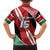 Custom Kenya Rugby Family Matching Off Shoulder Short Dress and Hawaiian Shirt Flag Style - Wonder Print Shop