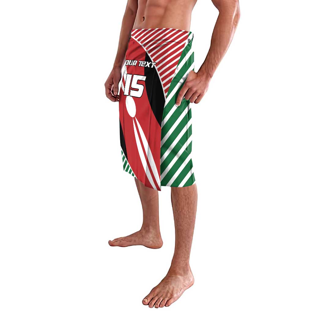 Custom Kenya Rugby Lavalava Flag Style - Wonder Print Shop