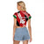 Custom Kenya Rugby Raglan Cropped T Shirt Flag Style - Wonder Print Shop