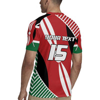 Custom Kenya Rugby Rugby Jersey Flag Style - Wonder Print Shop
