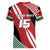 Custom Kenya Rugby Women V-Neck T-Shirt Flag Style - Wonder Print Shop