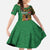 Kenya Family Matching Long Sleeve Bodycon Dress and Hawaiian Shirt Coat Of Arms Kente Pattern - Wonder Print Shop