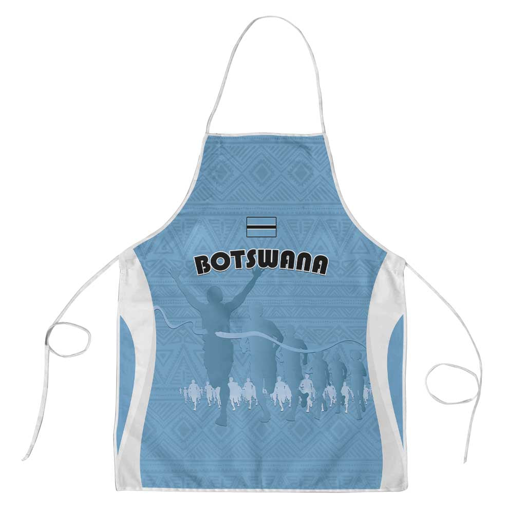 Botswana Athletics Apron Go Champions Go - Wonder Print Shop