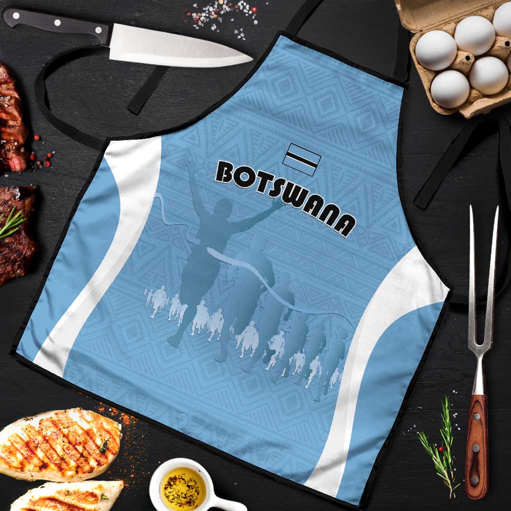 Botswana Athletics Apron Go Champions Go - Wonder Print Shop