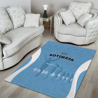 Botswana Athletics Area Rug Go Champions Go - Wonder Print Shop