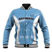 Personalized Botswana Athletics Baseball Jacket Go Champions Go - Wonder Print Shop