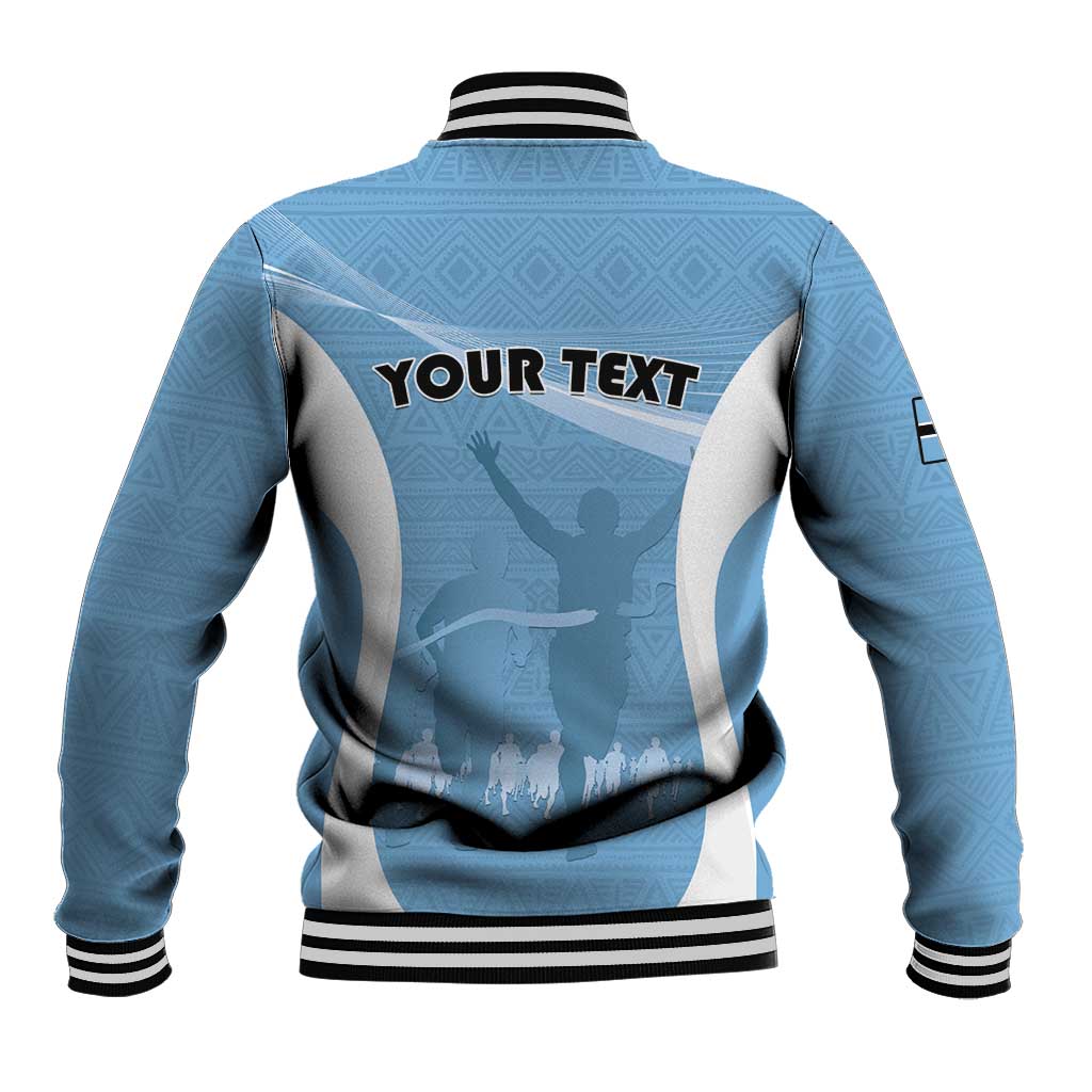Personalized Botswana Athletics Baseball Jacket Go Champions Go - Wonder Print Shop