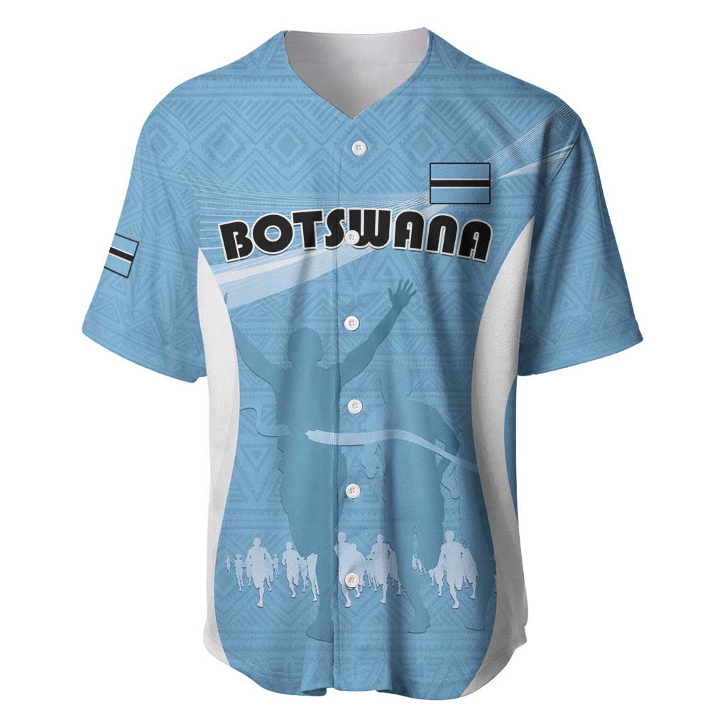 Personalized Botswana Athletics Baseball Jersey Go Champions Go - Wonder Print Shop